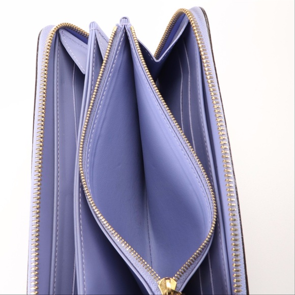 Louis Vuitton Lilac Monogram Vernis Zippy Wallet - Picture 8 of 13
